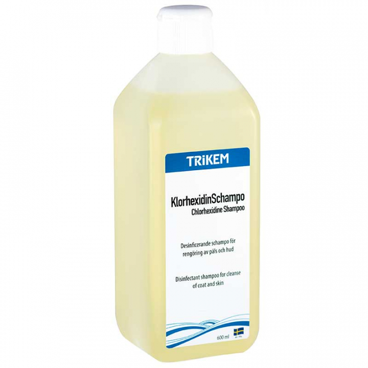 Klorhexidin Shampoo 600 ml i gruppen Skötsel & Vård / Pälsvård / Schampoo & Balsam hos Horseonline AB (1850060)