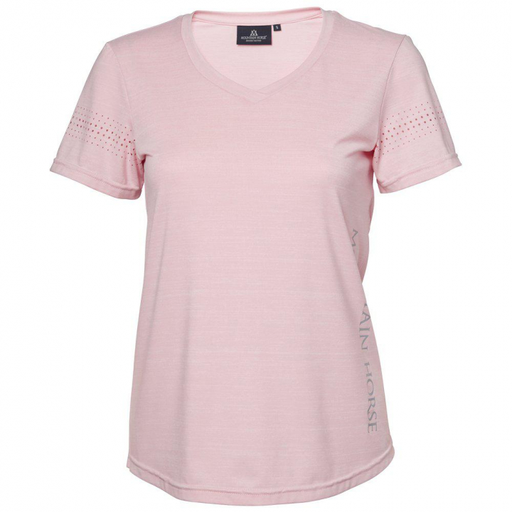 T-Shirt Tyra Tech Top Rosa i gruppen Ridkläder / Ridtoppar & T-shirts / T-shirts hos Horseonline AB (04474Rs_r)