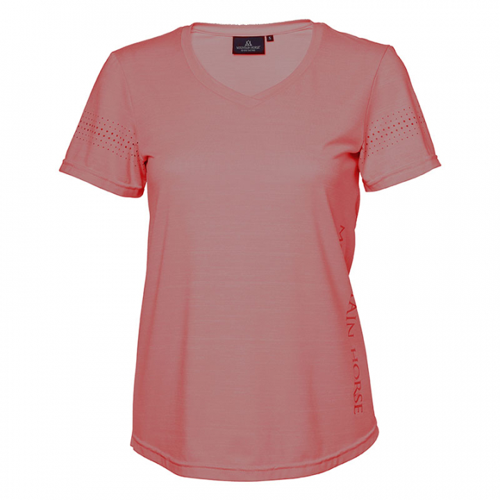 T-Shirt Tyra Tech Top Röd i gruppen Ridkläder / Ridtoppar & T-shirts / T-shirts hos Horseonline AB (04474Vn_r)