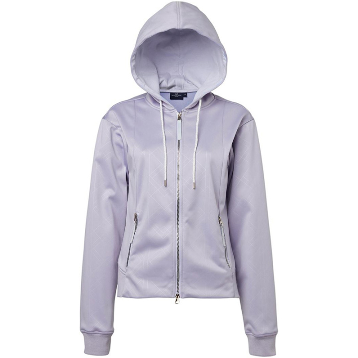 Hoodie Starla Zip Lila i gruppen Ridkläder / Tröjor hos Horseonline AB (04582078PU_r)