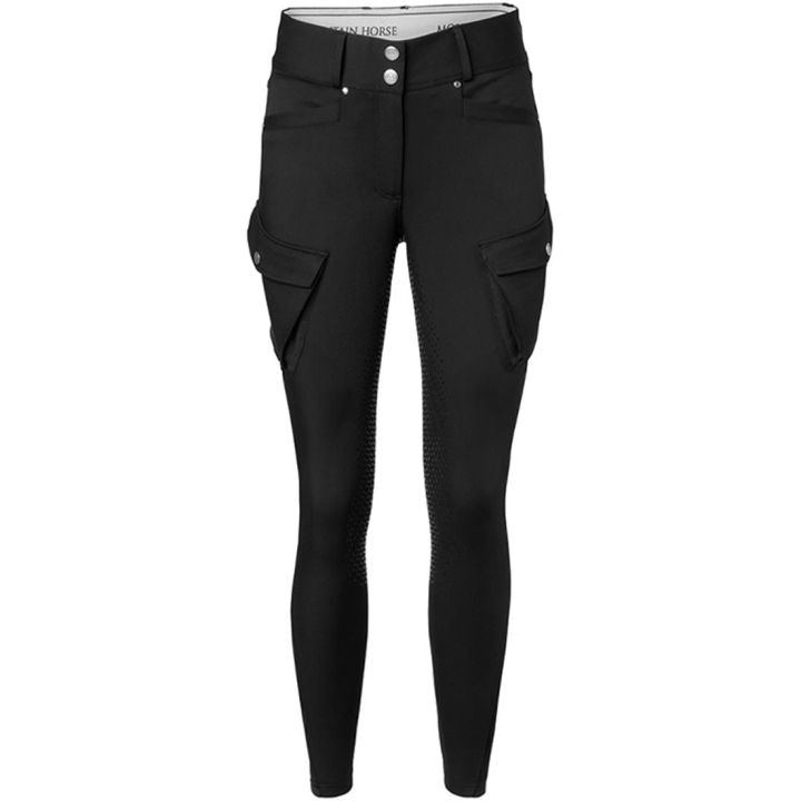 Ridbyxor Estelle Cargo Full Grip Svart i gruppen Ridkläder / Ridbyxor & Ridtights / Ridbyxor hos Horseonline AB (05384010BA_r)