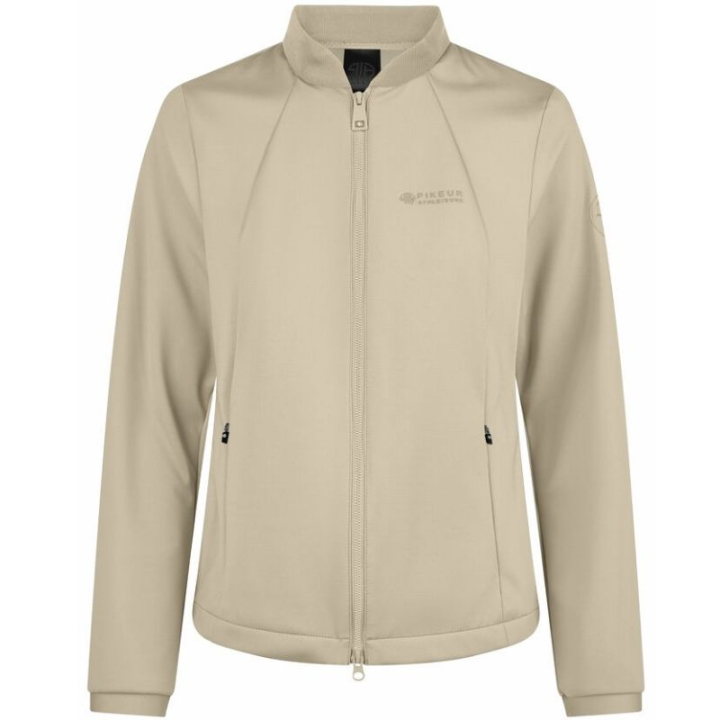 Fleecejacka Athleisure Beige i gruppen Ridkläder / Jackor / Ridjackor hos Horseonline AB (10400110BE_r)