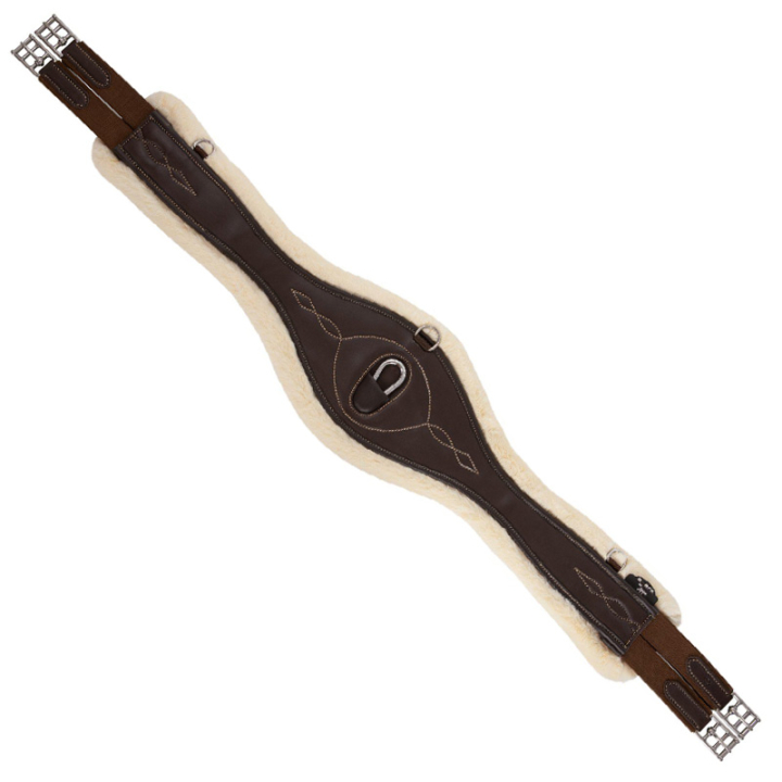 Sadelgjord Anatomisk Smart Synthetic Brun i gruppen Hästutrustning / Sadelgjordar / Allroundgjordar hos Horseonline AB (113311BR_r)