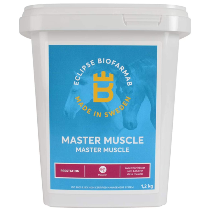 Master Muscle 1,2kg i gruppen Fodertillskott / Fodertillskott häst / Prestation hos Horseonline AB (1206NE)