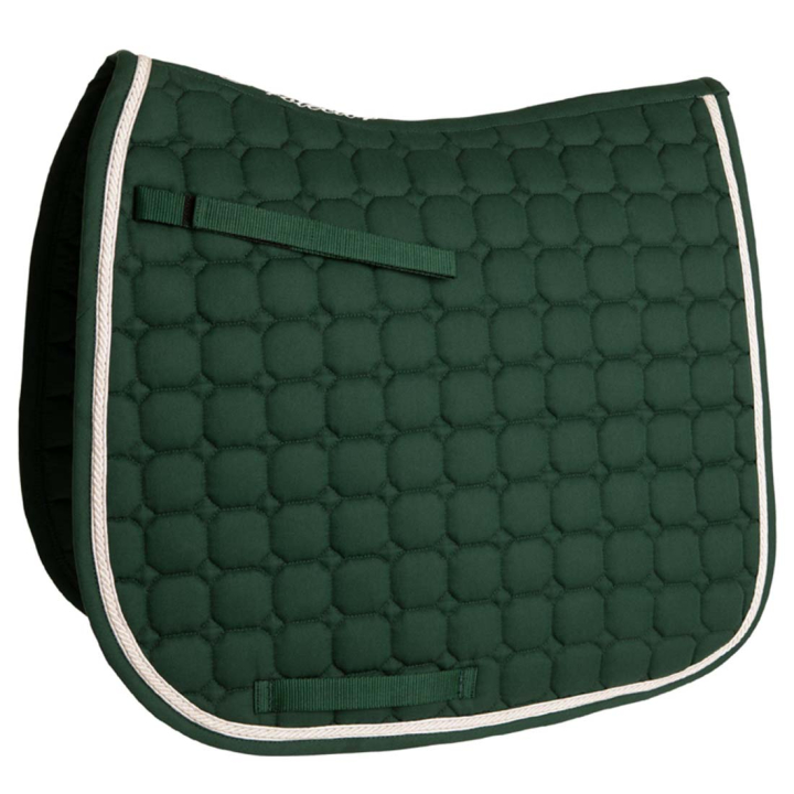 Dressyrschabrak Octagon Quilt Mörkgrön i gruppen Hästutrustning / Schabrak / Dressyrschabrak hos Horseonline AB (132034DGN_r)
