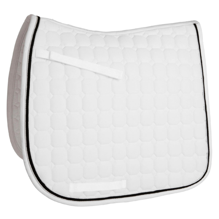 Dressyrschabrak Octagon Quilt Vit i gruppen Hästutrustning / Schabrak / Dressyrschabrak hos Horseonline AB (132074WH_r)