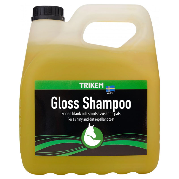 Schampo Gloss 3000ml i gruppen Skötsel & Vård / Pälsvård / Schampoo & Balsam hos Horseonline AB (1733300-3000)