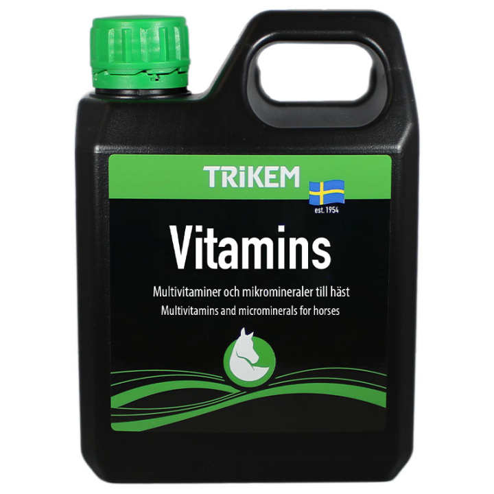 Vitamins Flytande 1000ml i gruppen Fodertillskott / Fodertillskott häst / Vitaminer & Mineraler hos Horseonline AB (178200)
