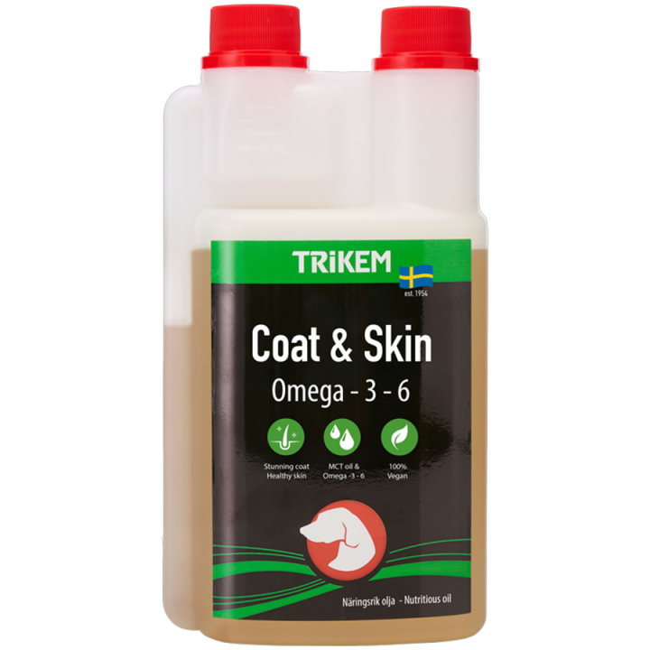 Coat & Skin 500ml i gruppen Fodertillskott / Fodertillskott hund hos Horseonline AB (1845005-500)