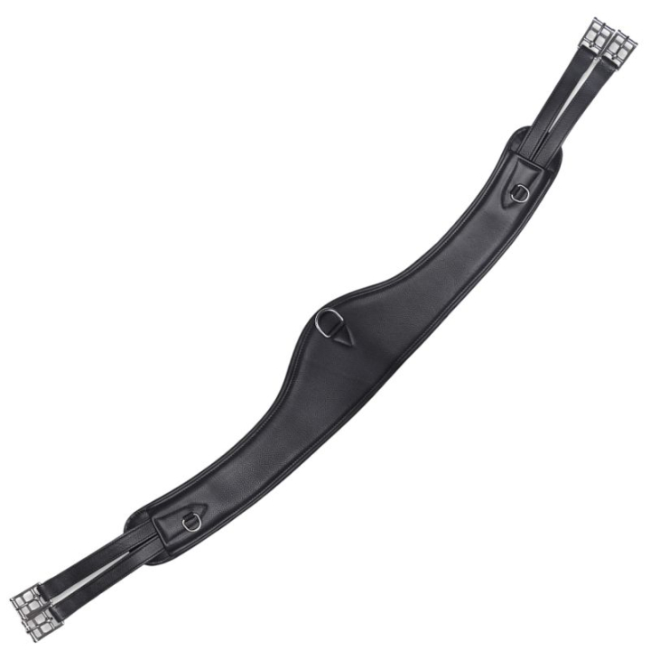 Sadelgjord Contour Half Moon Leather Svart i gruppen Hästutrustning / Sadelgjordar / Allroundgjordar hos Horseonline AB (19071011BA_r)