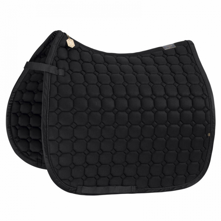 Dressyrschabrak Cotton Heritage Svart i gruppen Hästutrustning / Schabrak / Dressyrschabrak hos Horseonline AB (2110574DR1229BA_r)