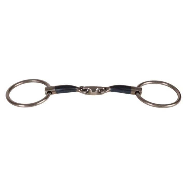 Tränsbett 3-delat med Lösa Ringar Sweet Iron 14mm i gruppen Hästutrustning / Bett / Tränsbett hos Horseonline AB (22003031_r)