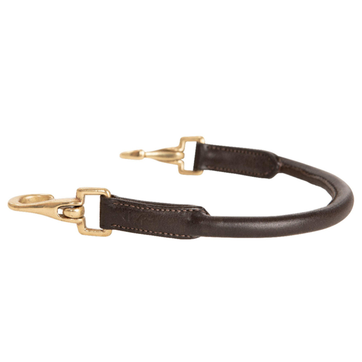 Rundsytt Sadelhandtag Chocolate/Guld i gruppen Hästutrustning / Tillbehör / Handtag till sadel hos Horseonline AB (232770CHGO)