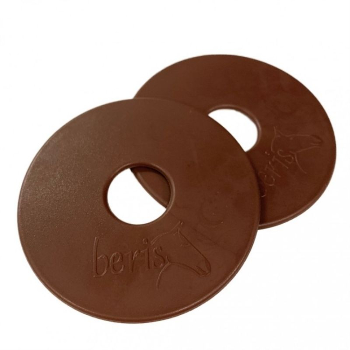 Bettskivor Beris Brun i gruppen Hästutrustning / Bett / Tillbehör hos Horseonline AB (2426408003BR)