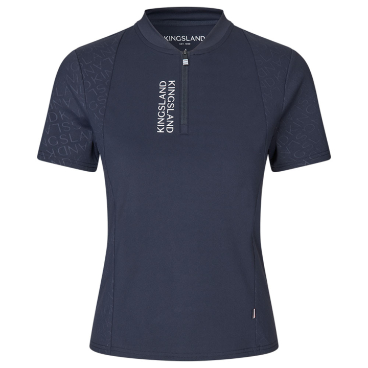 T-shirt KLNima 1/4 Zip Marinblå i gruppen Ridkläder / Ridtoppar & T-shirts / T-shirts hos Horseonline AB (251020514760NA_r)
