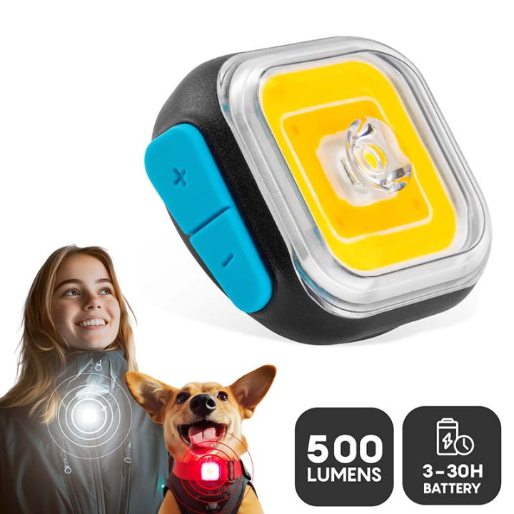 Lampa Light 01 ClipOn Svart i gruppen Ridutrustning / Reflexer hos Horseonline AB (3003BA)