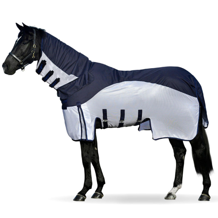 Regn- & Flugtäcke Combi Plus 600D Blå i gruppen Hästtäcken / Flugtäcken & Eksemtäcken hos Horseonline AB (301915BL_r)