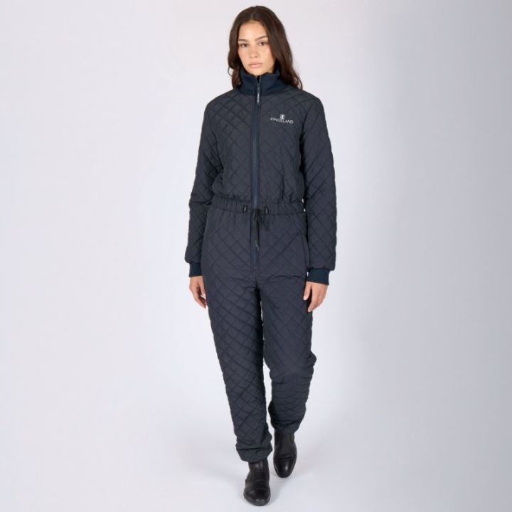 Overall Classic Quilted Onepiece Marinblå i gruppen Ridkläder / Ridoveraller hos Horseonline AB (3117160201011NA_r)
