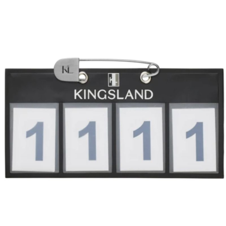 Nummerlapp Classic 4-Pocket 2-pack Svart i gruppen Hästutrustning / Tillbehör / Nummerlappar hos Horseonline AB (3120160901001BA)