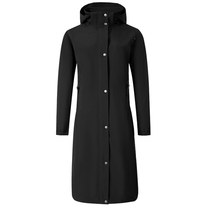 Regnkappa Waterproof Svart i gruppen Ridkläder / Jackor / Ridkappor hos Horseonline AB (3229146BA_r)