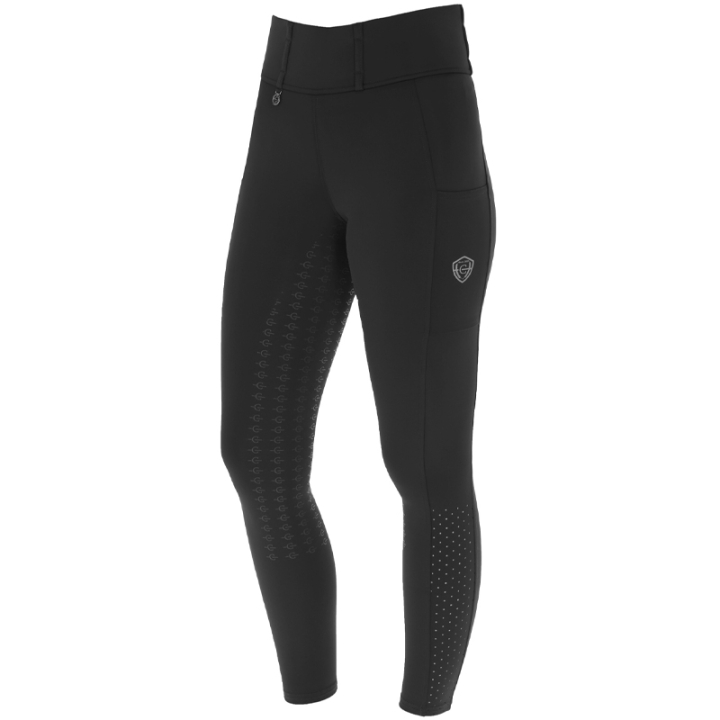 Ridtights Barn/Junior Compression Svart i gruppen Ridkläder / Ridbyxor & Ridtights / Ridtights & Ridleggings hos Horseonline AB (3229505BA_r)
