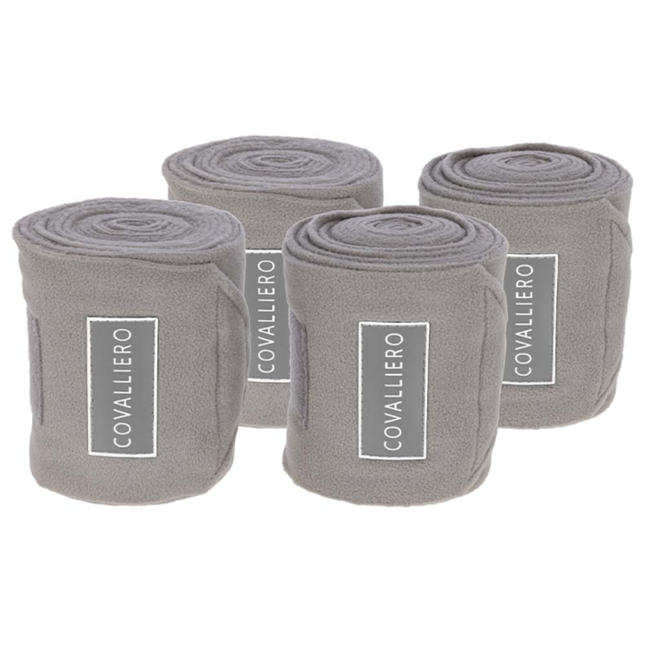 Benlindor Fleece 4-pack Beige i gruppen Hästutrustning / Benskydd & Benlindor / Benlindor hos Horseonline AB (3229656BE)