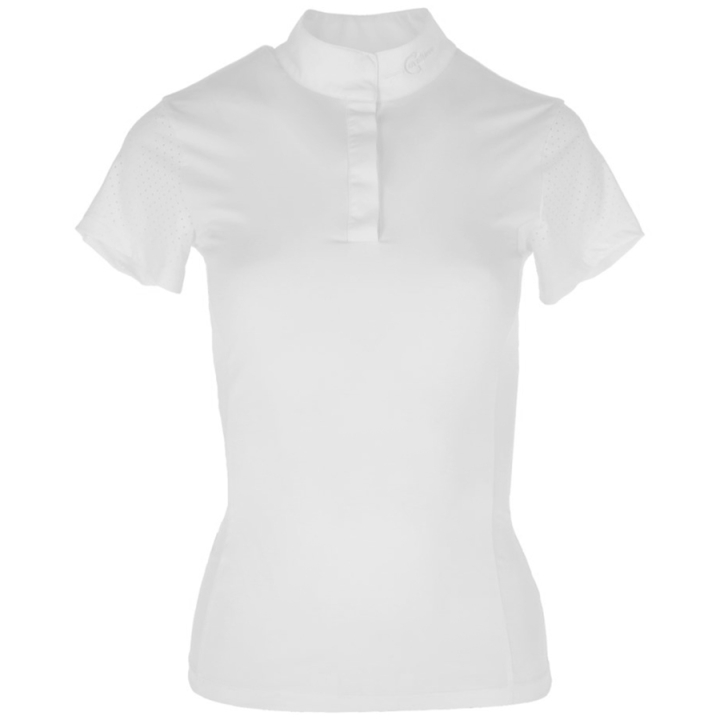 Tävlingstopp Laser Vit i gruppen Ridkläder / Ridtoppar & T-shirts / Tävlingstoppar hos Horseonline AB (3230323WH_r)