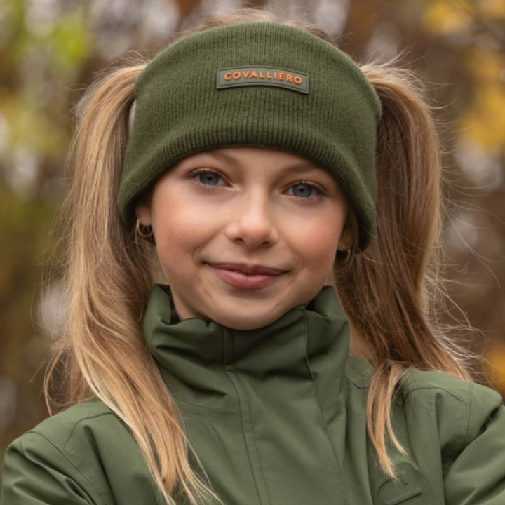 Pannband Knitted Fleece Grön  i gruppen Ridkläder / Accessoarer hos Horseonline AB (3233046GN-Onesize)