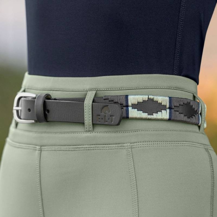 Skärp Gemma Polo Grön/Grå i gruppen Ridkläder / Accessoarer / Skärp hos Horseonline AB (32380607ORGR_r)