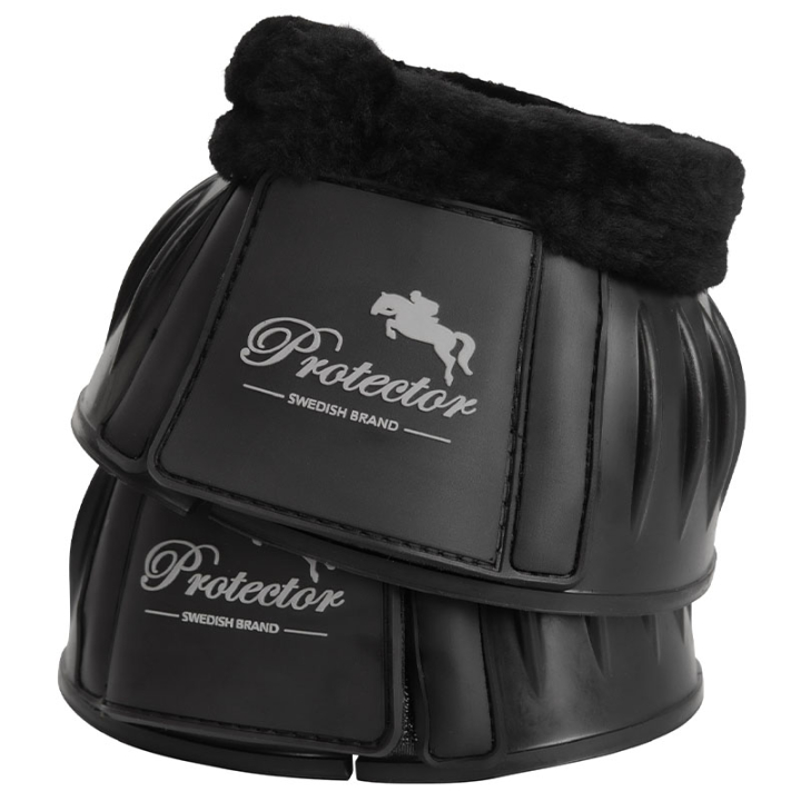 Gummiboots Flexible Fleece Svart i gruppen Hästutrustning / Benskydd & Benlindor / Boots hos Horseonline AB (333611BA_r)