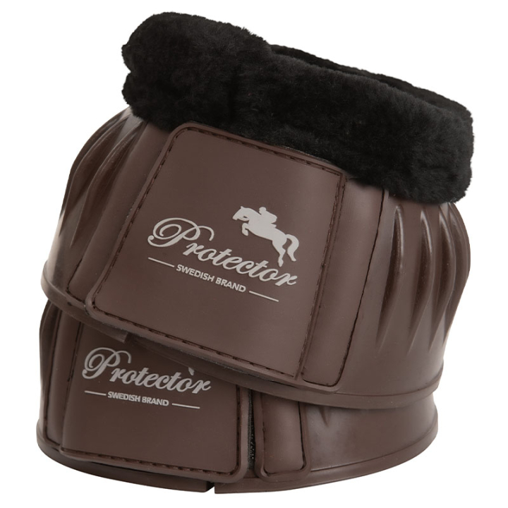 Gummiboots Flexible Fleece Brun i gruppen Hästutrustning / Benskydd & Benlindor / Boots hos Horseonline AB (333651BR_r)