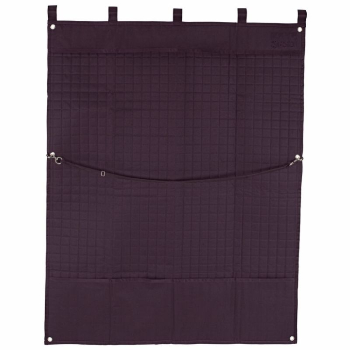 Boxgardin Quilt Long Vinröd i gruppen Stall & Hage / Stallutrustning / Boxgardiner & Boxstopp hos Horseonline AB (36100040WN)