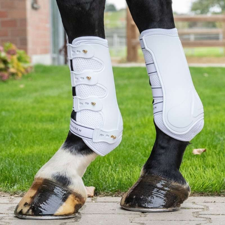 Dressyrskydd Breath Vit i gruppen Hästutrustning / Benskydd & Benlindor / Damasker & Dressyrskydd hos Horseonline AB (3855902VWH_r)