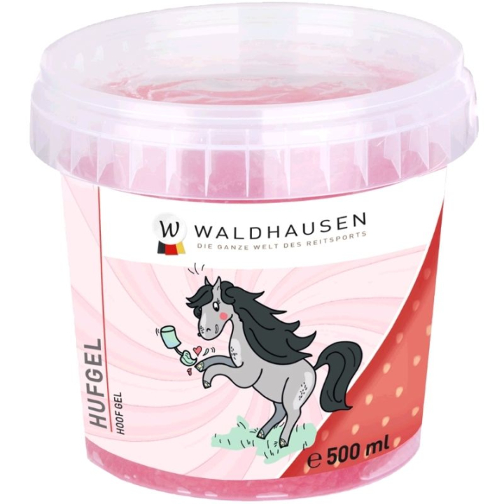 Hovgel Glitter Strawberry Vanilla Rosa 500ml i gruppen Skötsel & Vård / Hovvård hos Horseonline AB (393600PI-500)