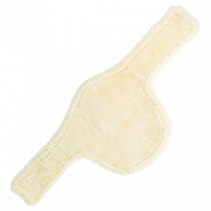 Sadelgjordsskydd Magplatta Sheepskin Natur i gruppen Hästutrustning / Sadelgjordar / Sadelgjordstunnlar hos Horseonline AB (42402S115NAT_r)