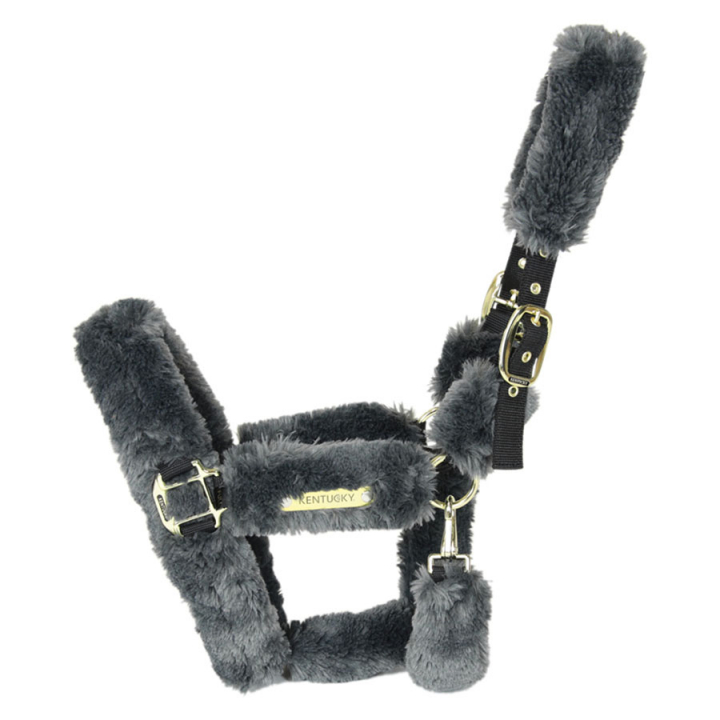 Grimma Shipping Sheepskin Grå i gruppen Hästutrustning / Grimmor / Tyg- & Nylongrimmor hos Horseonline AB (4250208COBGR_r)