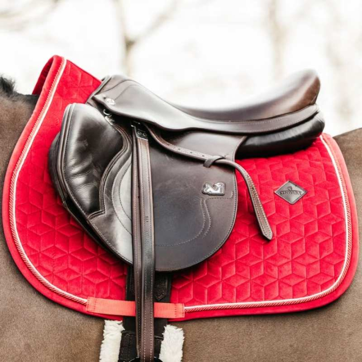 Allroundschabrak Velvet Röd i gruppen Hästutrustning / Schabrak / Allround-, hoppschabrak hos Horseonline AB (4257913RE)