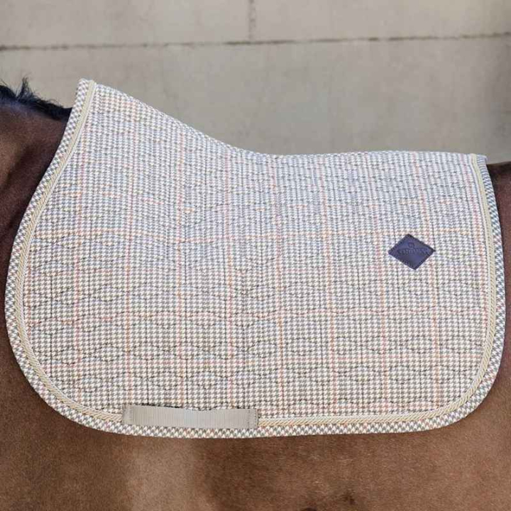 Schabrak Pied-de-Poule Beige i gruppen Hästutrustning / Schabrak / Allround-, hoppschabrak hos Horseonline AB (4258532SJBE_r)