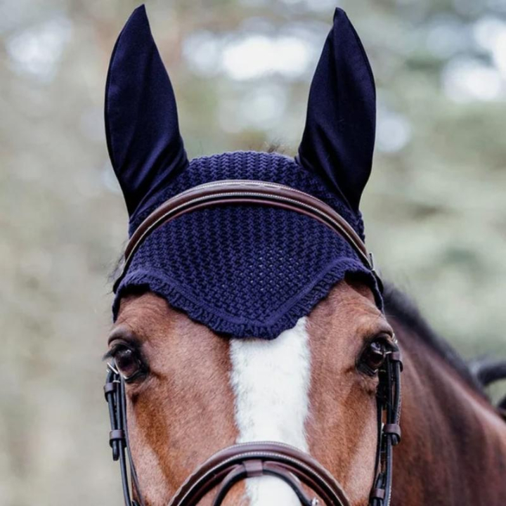 Flughuva Marinblå i gruppen Hästutrustning / Huvor hos Horseonline AB (42605Ma_r)