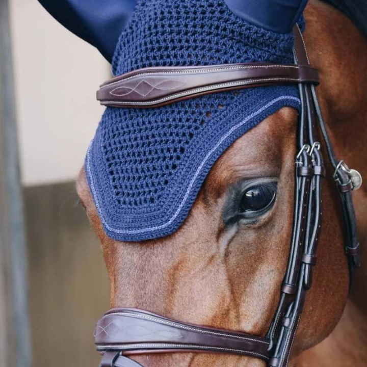 Huva Wellington Sparkling Soundless Marinblå i gruppen Hästutrustning / Huvor hos Horseonline AB (4261133FDNA_r)