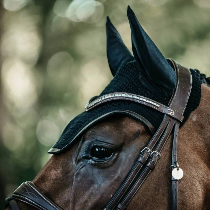 Huva Wellington Leather Svart i gruppen Hästutrustning / Huvor hos Horseonline AB (4261201FBA_r)