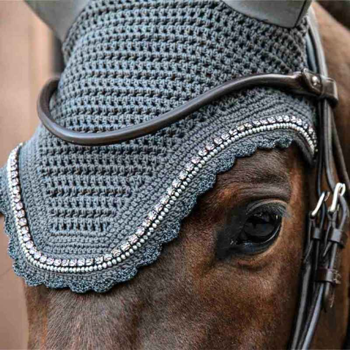 Huva Wellington Stone & Pearl Soundless Mörkgrå i gruppen Hästutrustning / Huvor hos Horseonline AB (4261508GR)