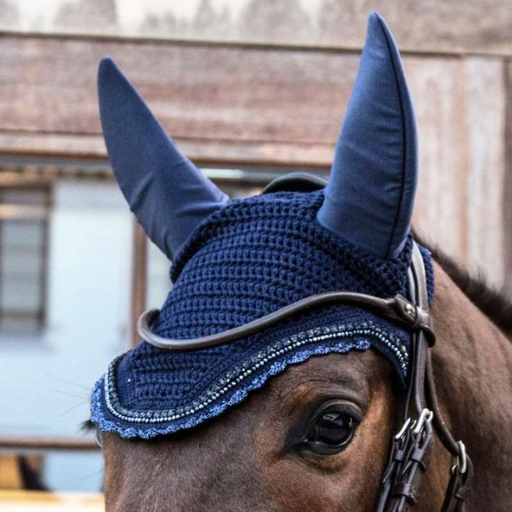 Huva Wellington Stone & Pearl Soundless Marinblå i gruppen Hästutrustning / Huvor hos Horseonline AB (42615Ma_r)
