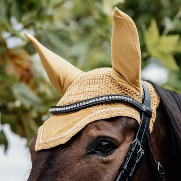 Huva Wellington Velvet Senapsgul i gruppen Hästutrustning / Huvor hos Horseonline AB (4262644FYE_r)
