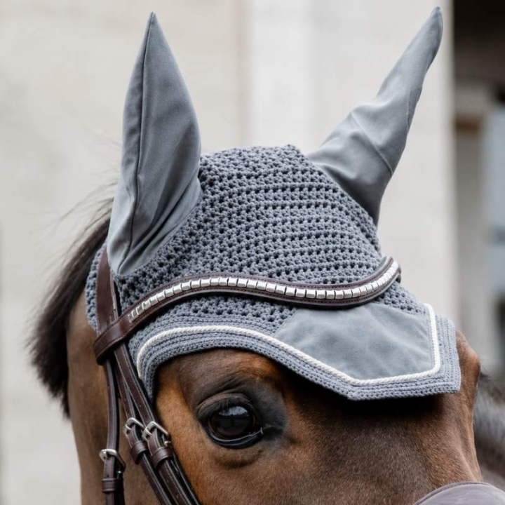 Huva Wellington Basic Velvet Grå i gruppen Hästutrustning / Huvor hos Horseonline AB (4262808GR)