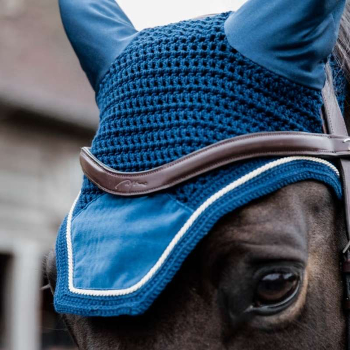 Huva Wellington Basic Velvet Marinblå i gruppen Hästutrustning / Huvor hos Horseonline AB (4262808NA)