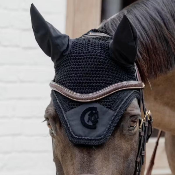 Huva Wellington 3D Logo Svart i gruppen Hästutrustning / Huvor hos Horseonline AB (4265701BA)