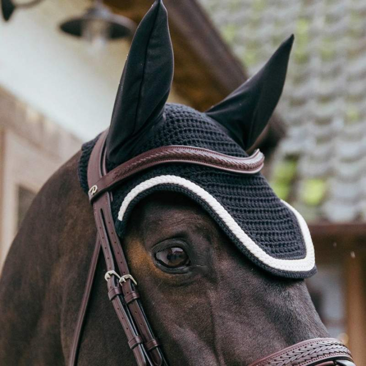 Huva Wellington Plaited Cord Svart i gruppen Hästutrustning / Huvor hos Horseonline AB (4265901FBA_r)