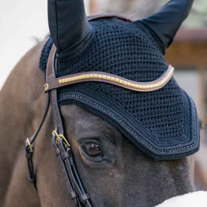 Huva Wellington Metal Chain Soundless Svart i gruppen Hästutrustning / Huvor hos Horseonline AB (4266201FBA_r)