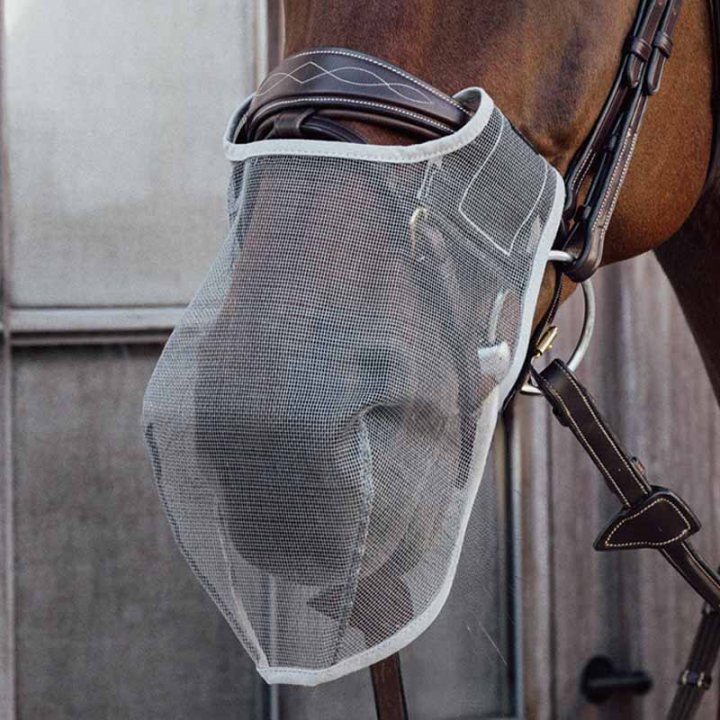 Nosnät Anti Fly Grå i gruppen Hästutrustning / Träns & Pannband / Tränstillbehör hos Horseonline AB (4266308FGR_r)